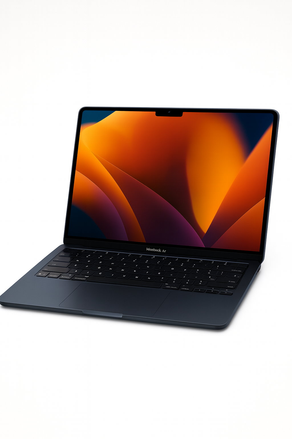 MacBook Air M2 rendiseade – premium stuudiofoto tippkvaliteediga